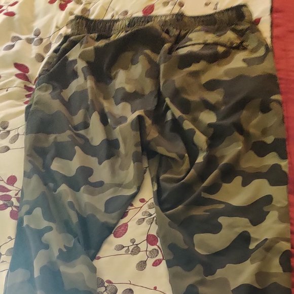 Arecon Pants Mens Arecon Lightweight Camo Pants With Zipper M